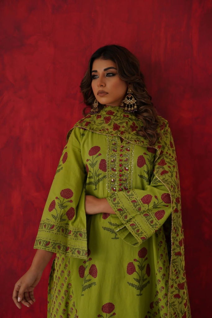 Premium Cotton Kurti Sets 4609