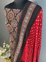 Ajrakh Bandhani Suit Set 5012