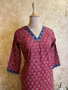 Ajrakh Cotton Kurtis 5055