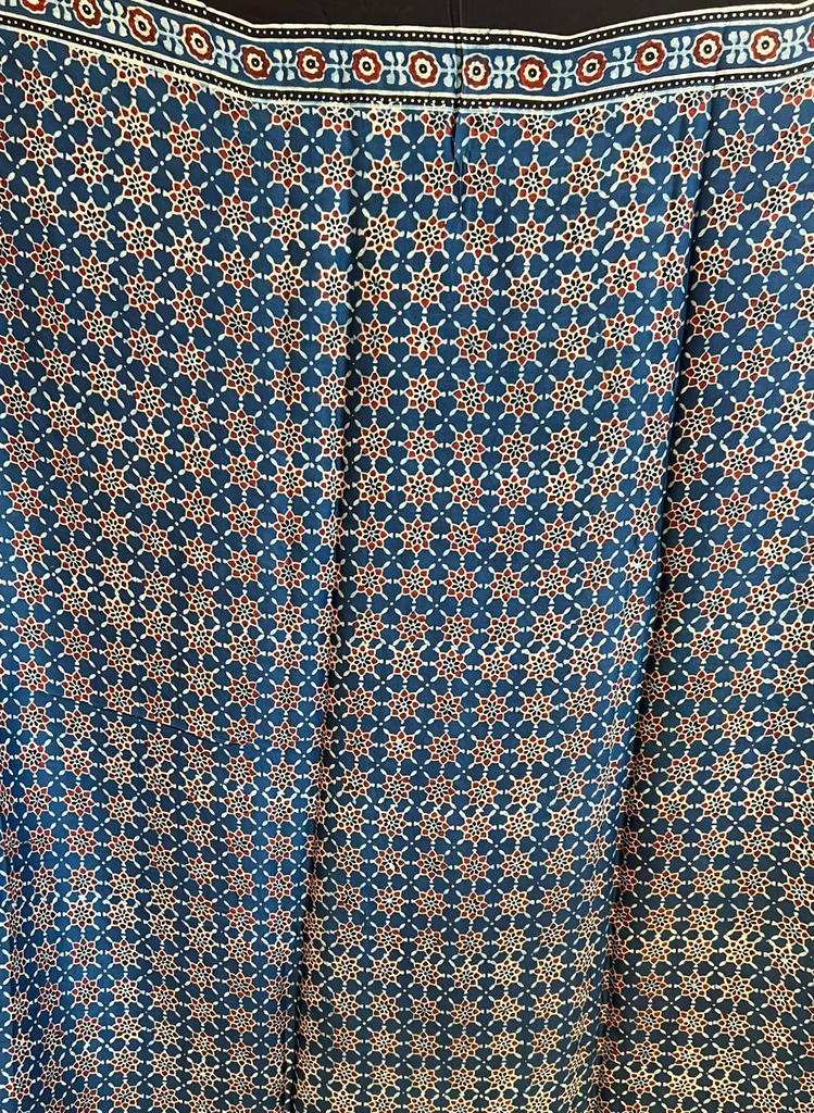 Ajrakh Modal Sarees 4243