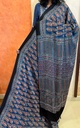 Ajrakh Modal Silk Saree 5048