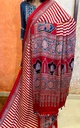 Ajrakh Modal Silk Sarees 4243 