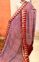 Premium Ajrakh Dolla Silk Saree 5033