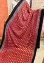 Premium Ajrakh Modal Silk Saree 5033