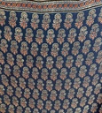 Premium Ajrakh Modal Silk Saree 5033