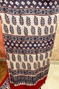 Premium Ajrakh Modal Silk Saree 5033