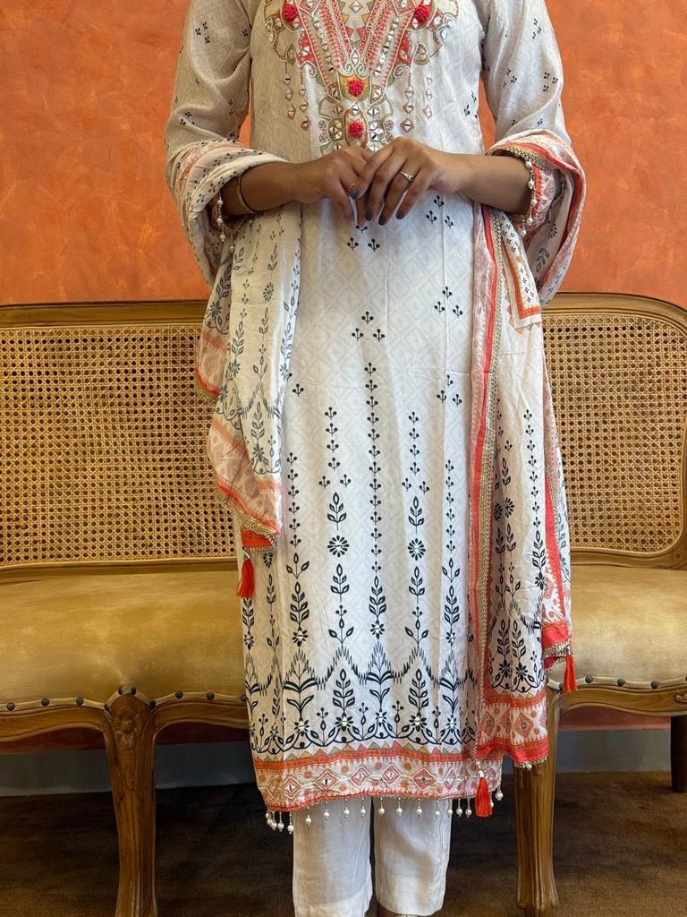 Crepe Silk  Kurti Sets 4609