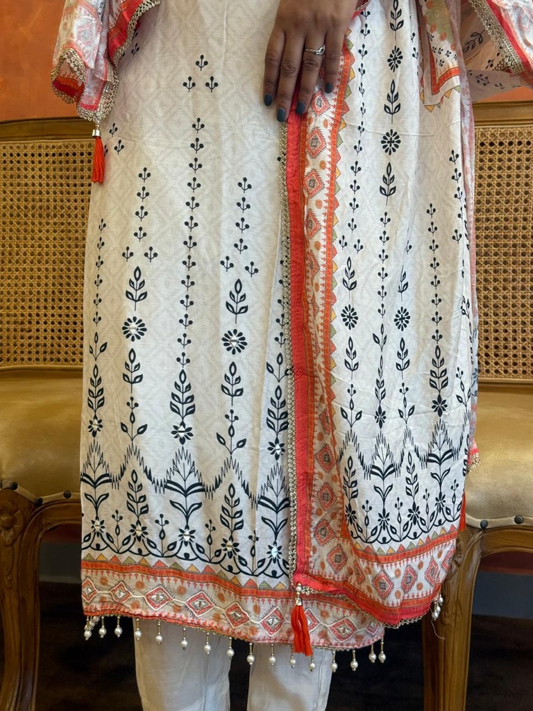 Crepe Silk  Kurti Sets 4609