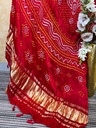 Bandhani Gajji  Silk Dupatta  5038