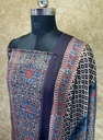 Ajrakh Modal Silk Top and Dupatta Set 5048