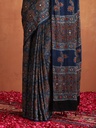 Designer Ajrakh Modal Saree 5036