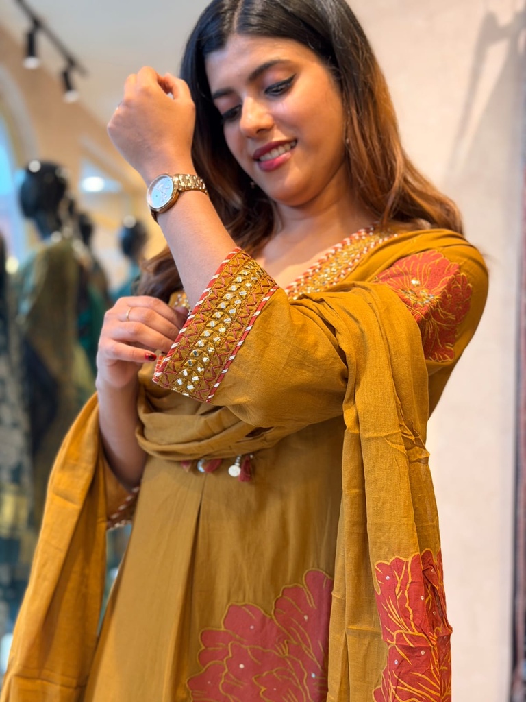 Premium Cotton  Kurti Sets 4609