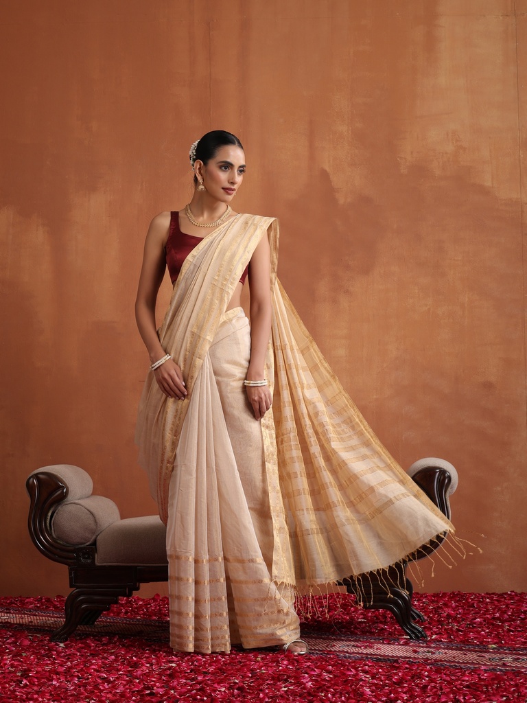 Premium Maheshwari Silk Saree 4552