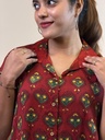 Ajrakh Shirt Kaftans 5015
