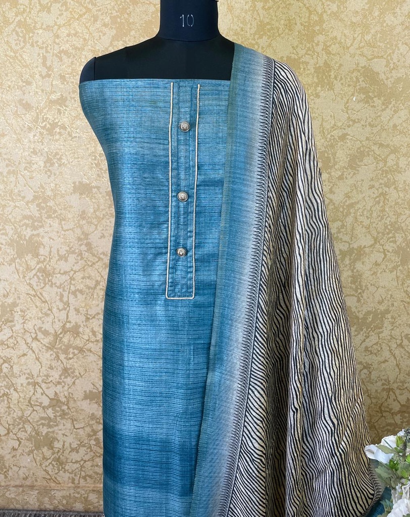 Khadi Tusser  Suits 4563