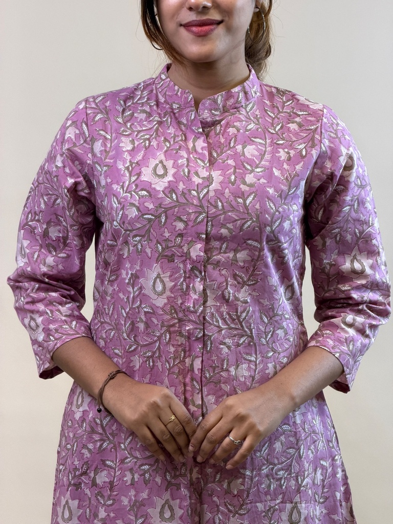 Block Printed  Cotton Coord Sets 5046