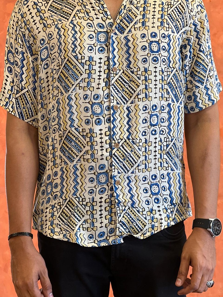 Ajrakh Mens Shirts 5049