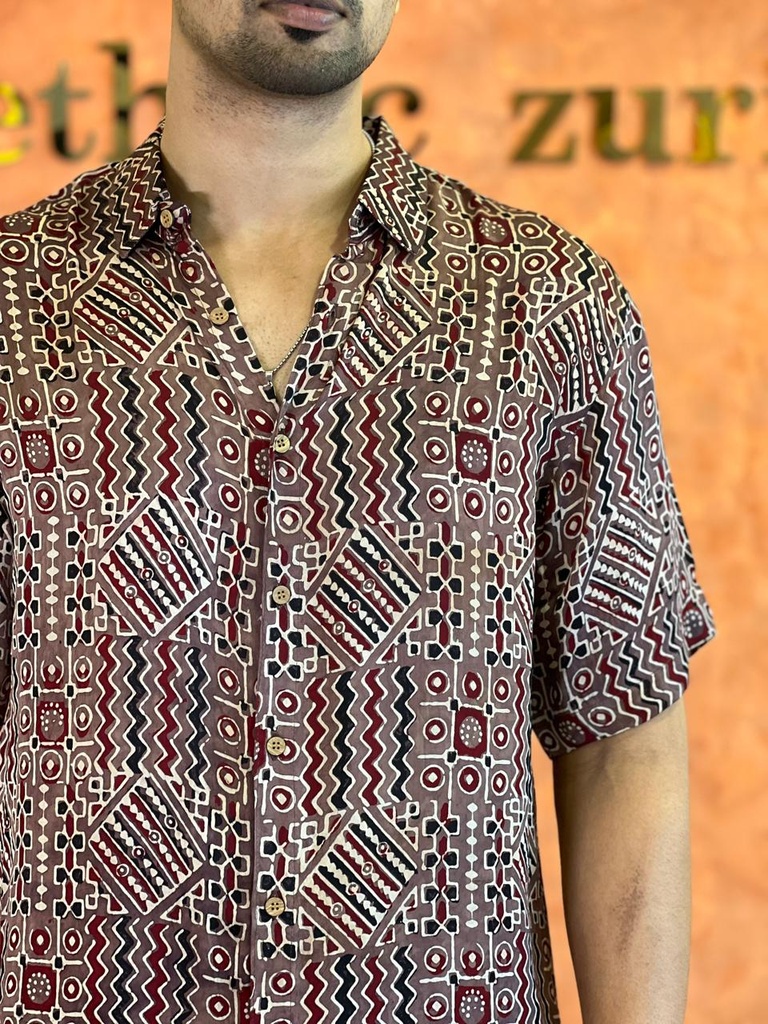 Ajrakh Mens Shirts 5049