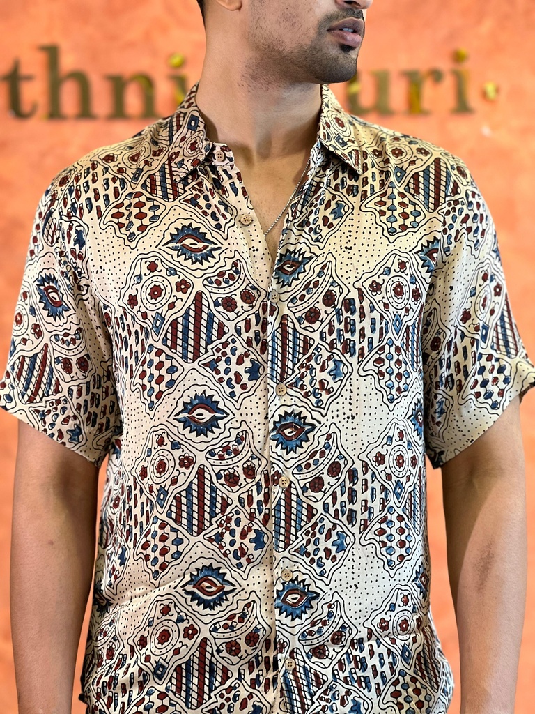 Ajrakh Mens Shirts 5049