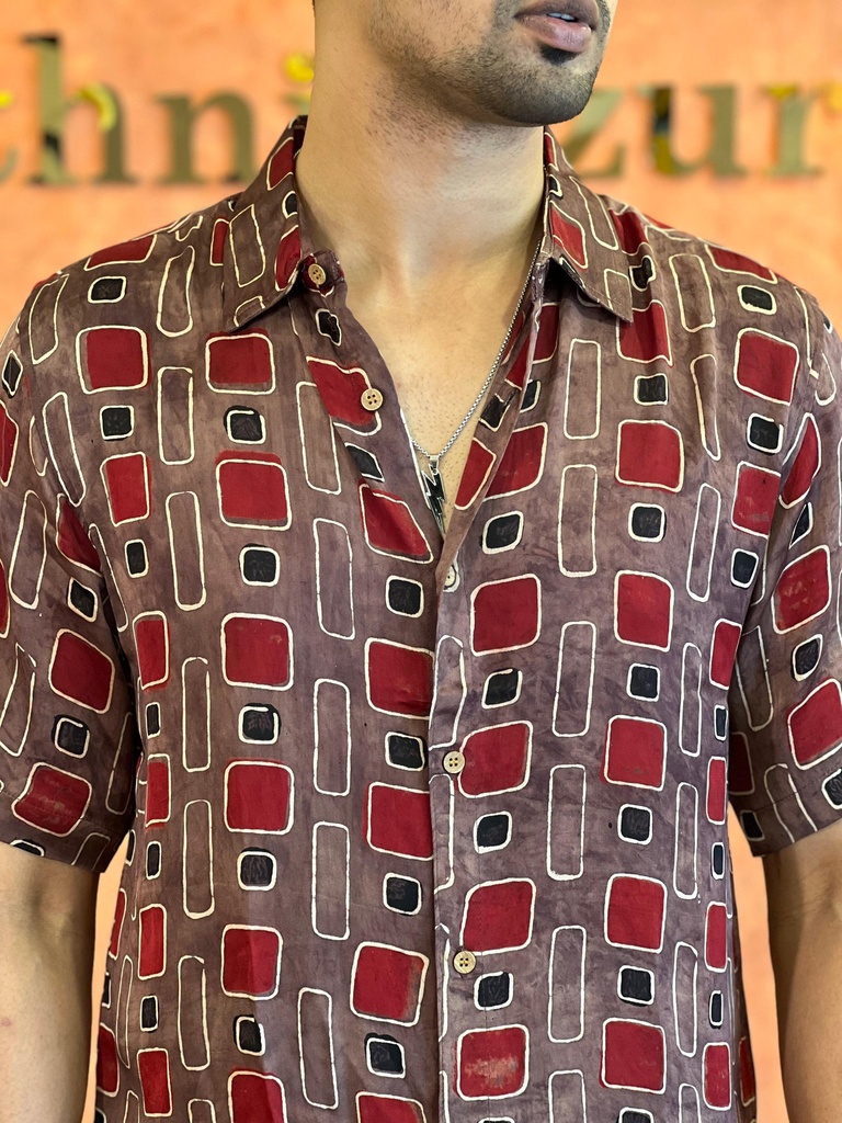 Ajrakh Mens Shirts 5049