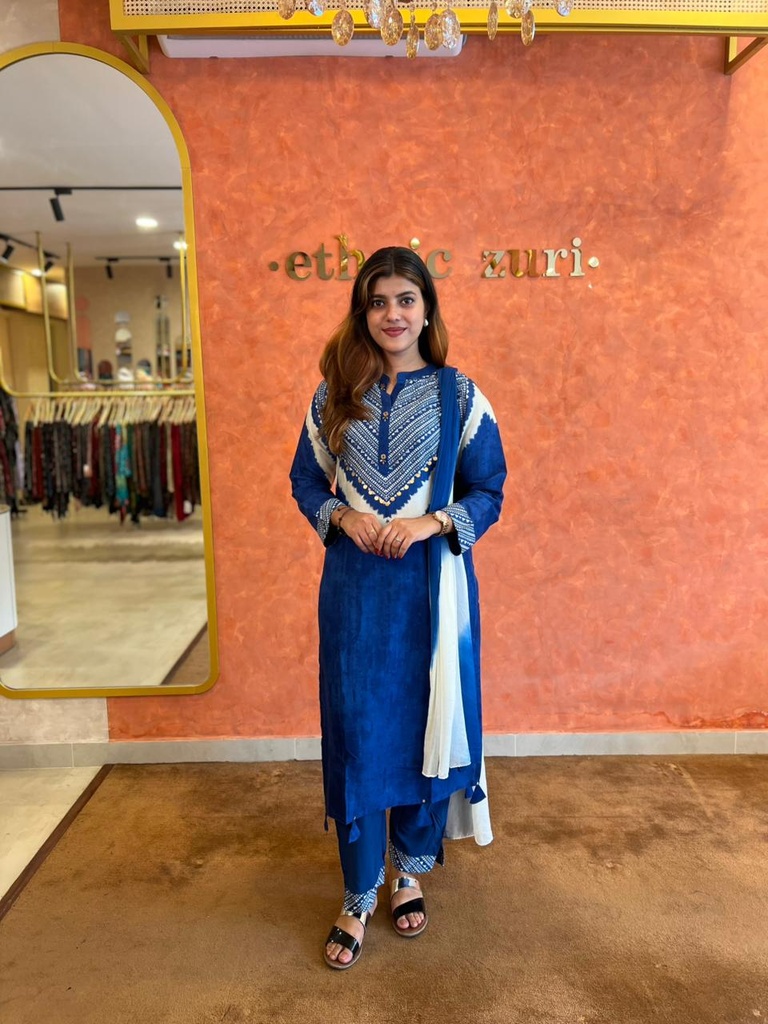 Premium Muslin  Kurti Sets 5609