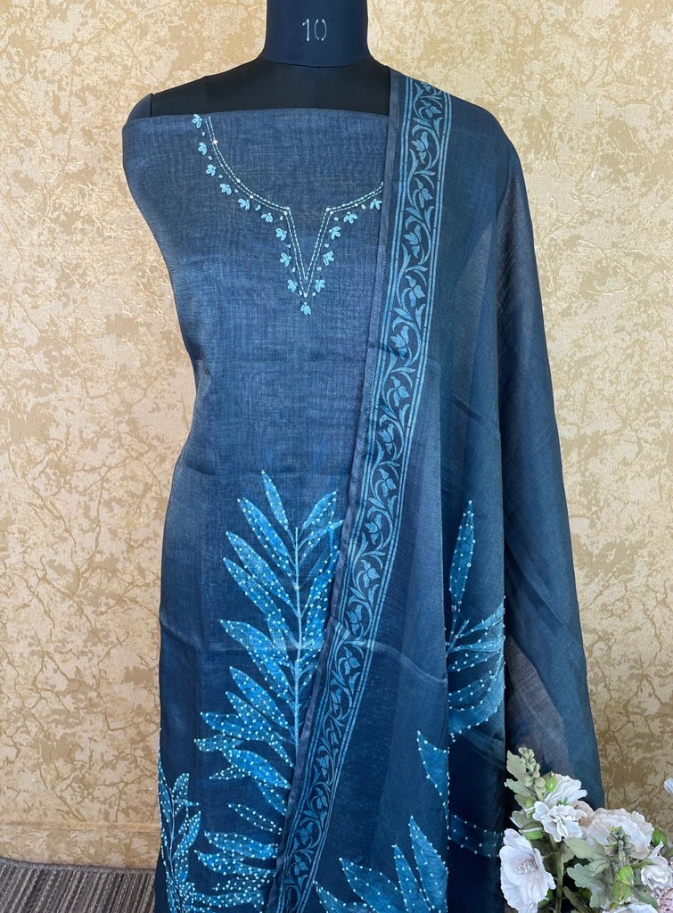 Tissue Silk Suit 4563