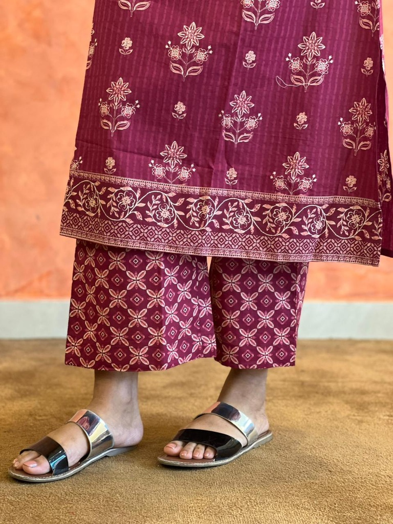 Premium Cotton  Kurti Sets 5609