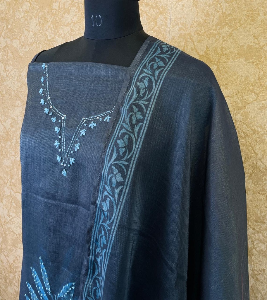 Tissue Silk Suit 4563