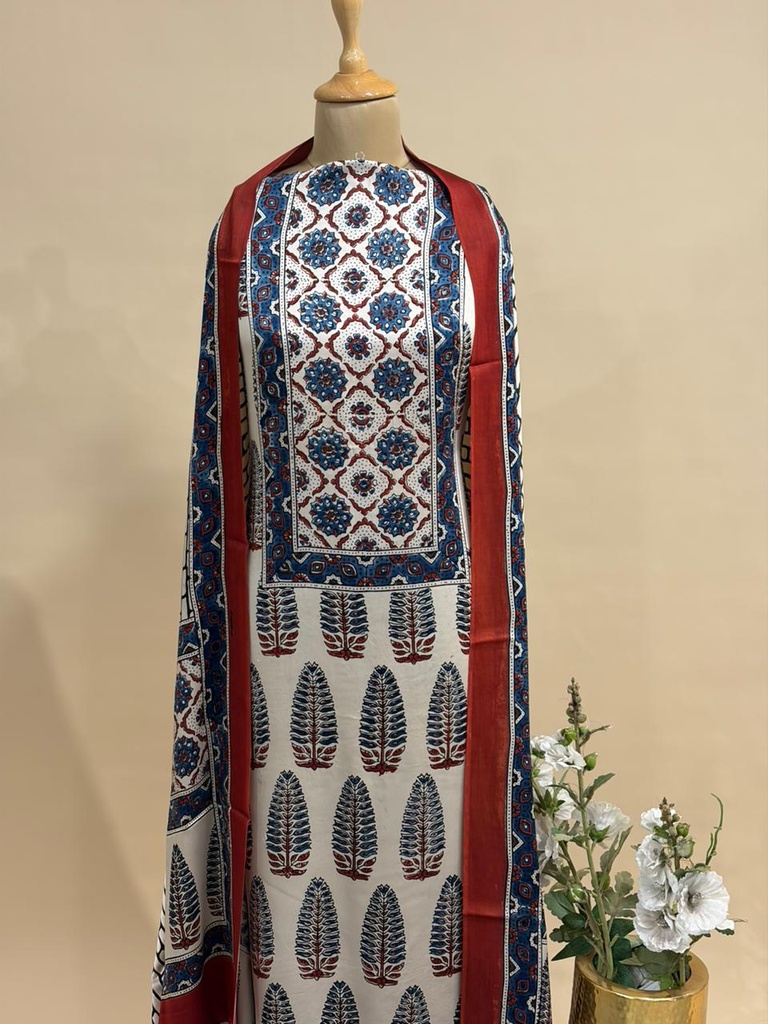 Ajrakh Modal Suits 5012