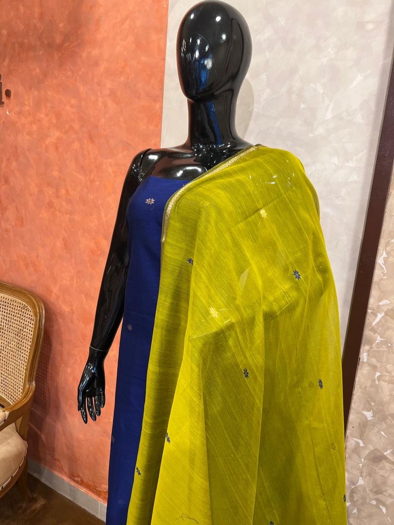 Maheshwari Silk Cotton Suits 5025