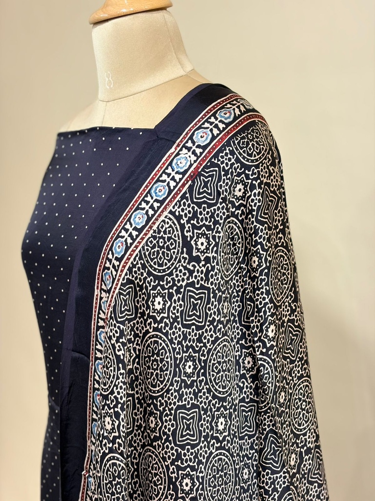 Ajrakh Modal Suits 5012