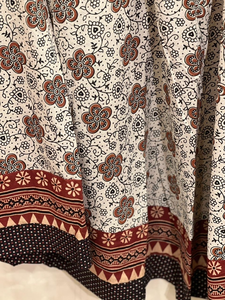 Ajrakh Cotton Skirts 4556