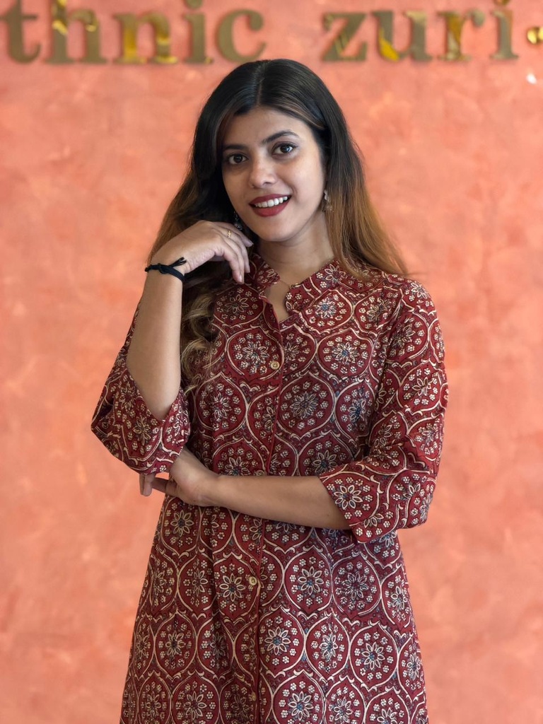 Ajrakh Cotton Coord Sets 5028