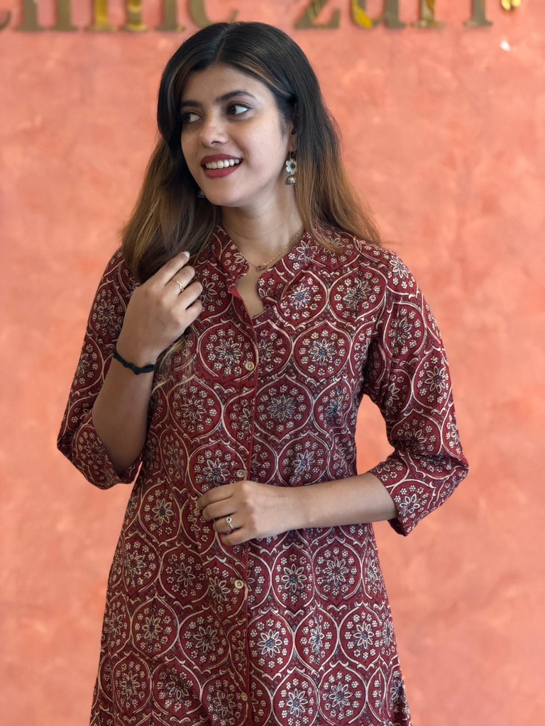 Ajrakh Cotton Coord Sets 5028