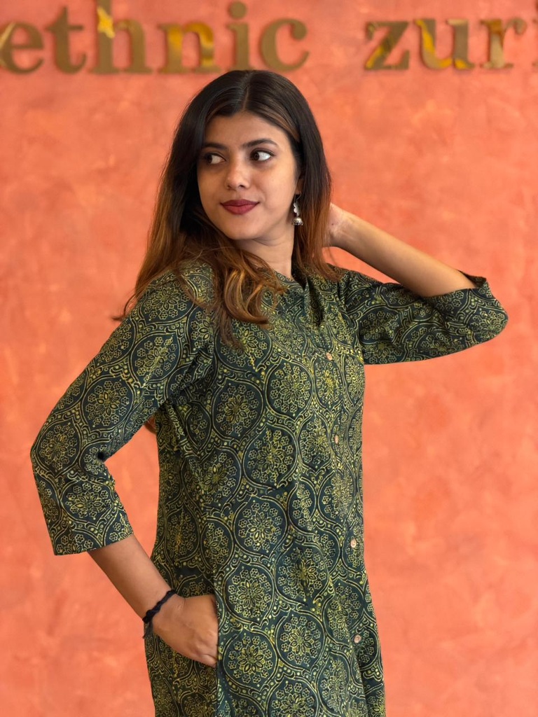 Ajrakh Cotton Coord Sets 5028