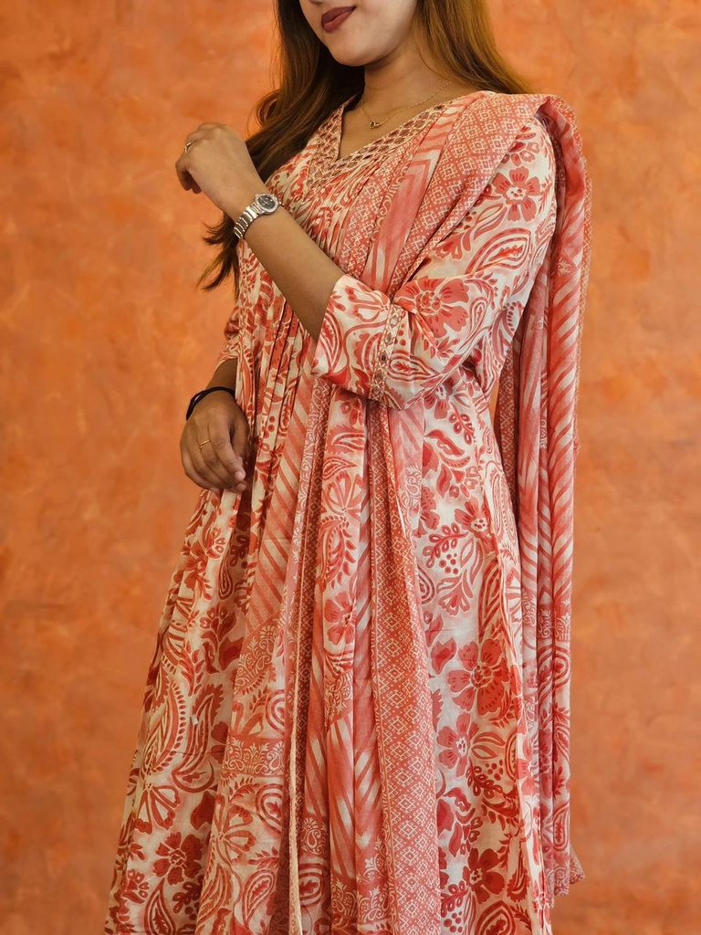 Cotton Kurti Sets 5046