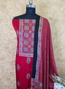 Ajrakh Modal Silk Suit 5012