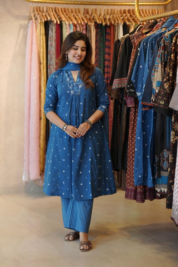 Cotton Kurti Sets 5043