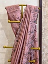 Soft Chanderi Embroidered Saree 5018 Pink