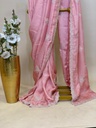 Premium Organza Sarees 5018 Pink