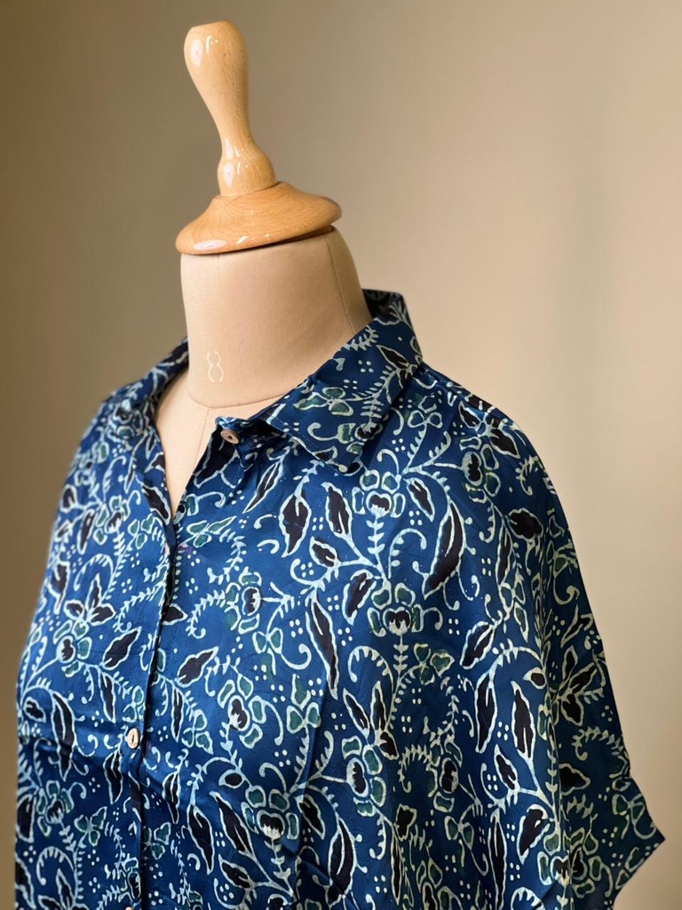 Ajrakh Modal Shirt Kaftans 5015