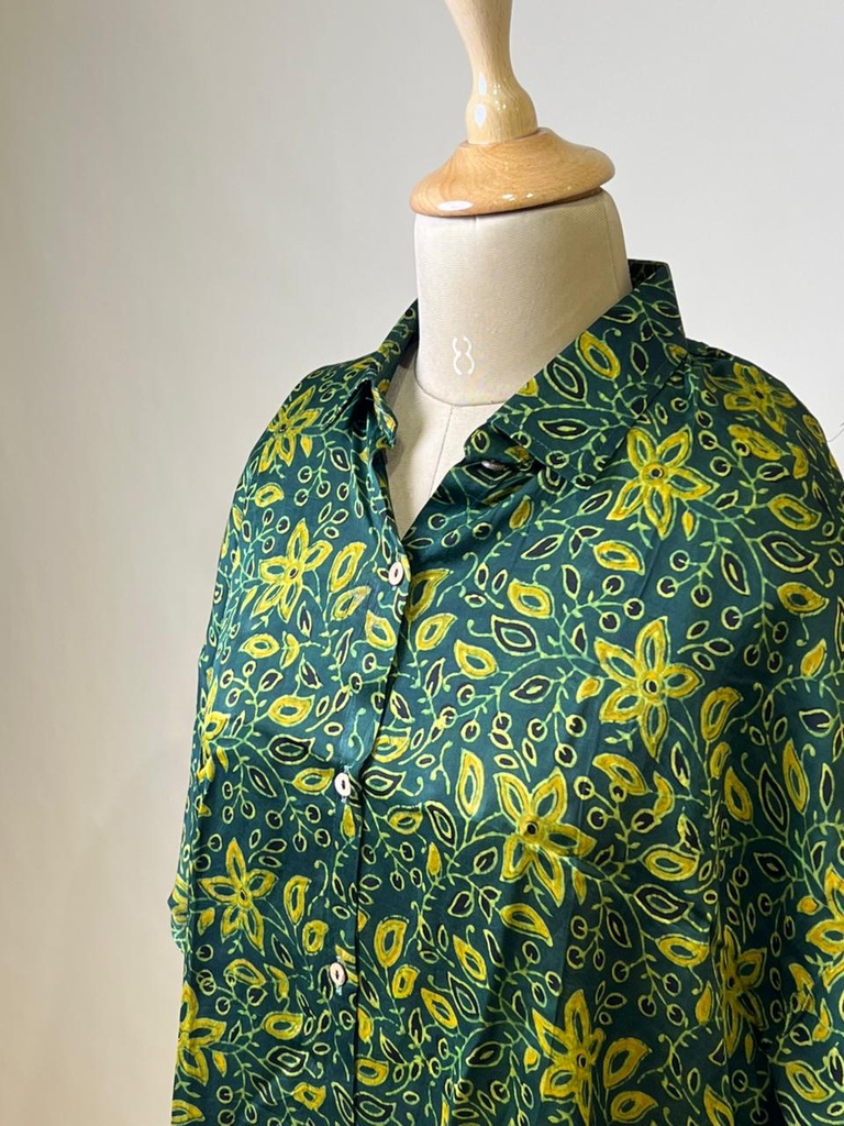 Ajrakh Modal Shirt Kaftans 5015