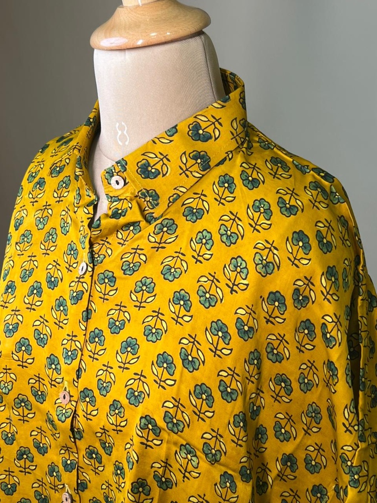 Ajrakh Modal Shirt Kaftans 5015