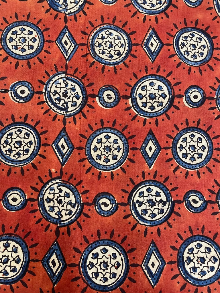Ajrakh cotton Suit 5025
