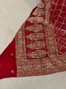 Khaddi Georgette Bandhani Dupatta 4781 Red