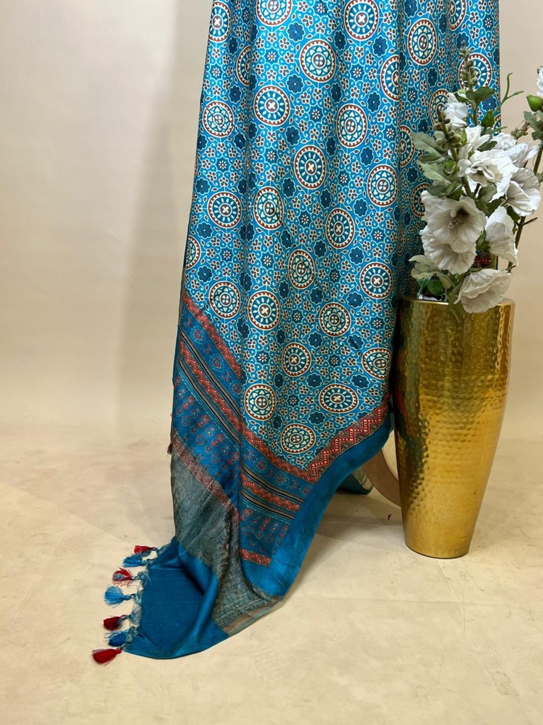 Digital Printed Tusser Dupatta  4781