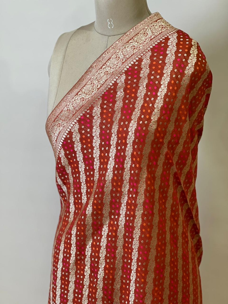 Georgette Bandhani Dupatta 4781 