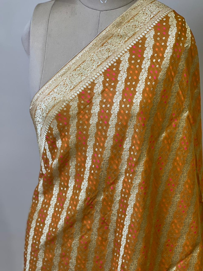 Georgette Bandhani Dupatta 4781