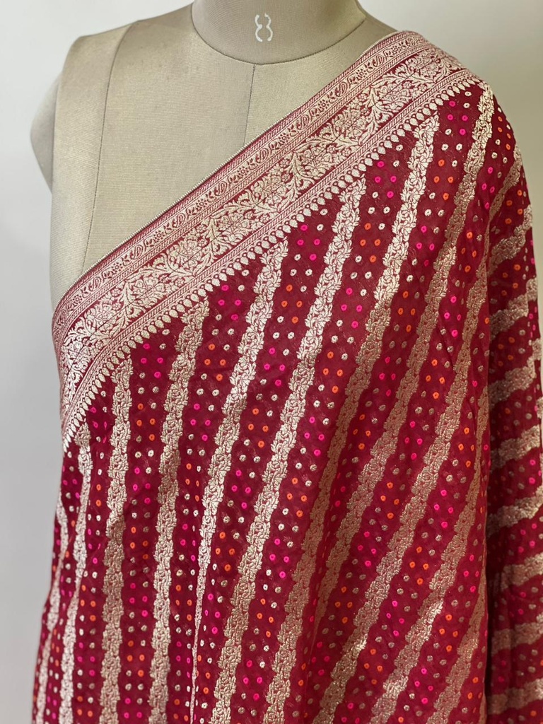 Georgette Bandhani Dupatta 4781 