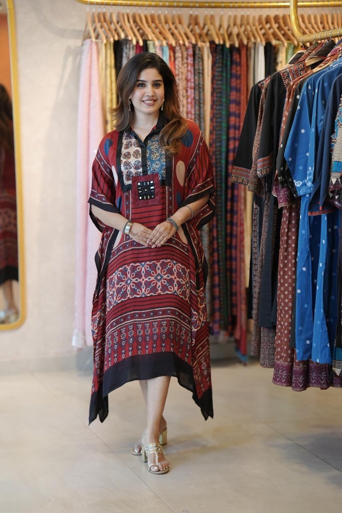 Ajrakh Modal Kaftans 4803